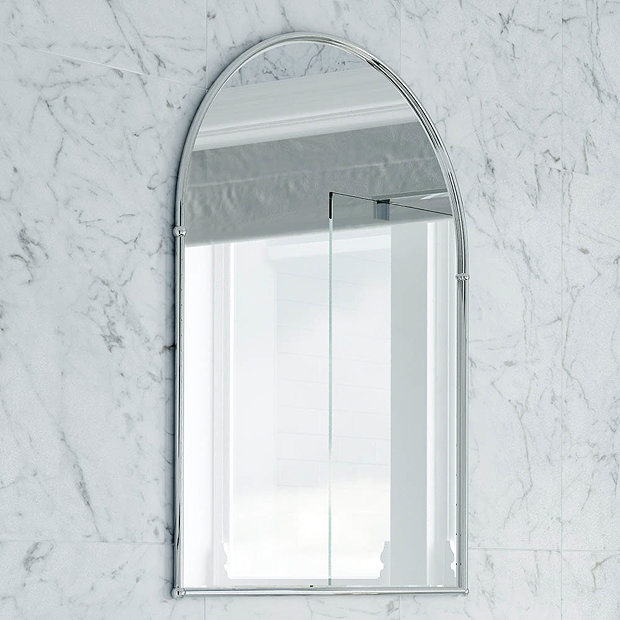 Heritage - Arched Mirror - Chrome - AHC09  Feature Large Image