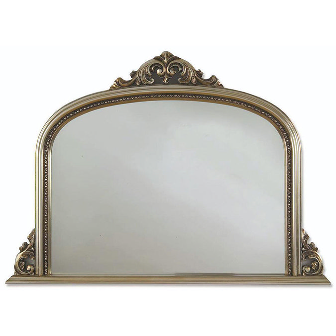 Heritage Archway Mirror (1270 x 910mm) - Champagne Silver Large Image