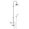Heritage Avenbury Exposed Shower with Deluxe Fixed Riser Kit & Diverter to Handset - AVEDUAL01 Large