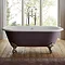 Heritage Baby Buckingham Roll Top Cast Iron Bath (1540x780mm) with Feet Feature Large Image