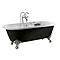 Heritage Baby Buckingham Roll Top Cast Iron Bath (1540x780mm) with Feet Large Image