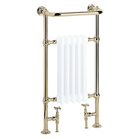 Heritage - Baby Clifton Heated Towel Rail - Vintage Gold - AHA80 Large Image