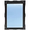 Heritage Balham Mirror (910 x 660mm) - Onyx Black Large Image