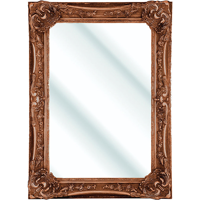 Heritage Bayswater Mirror (1090 x 790mm) - Burnished Gold Large Image