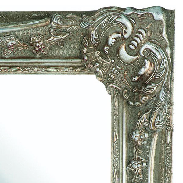 Heritage Bayswater Mirror (1090 x 790mm) - Vintage Silver Profile Large Image