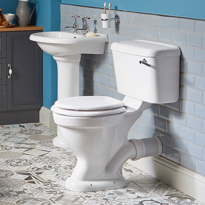 Heritage Belmonte Traditional 4-Piece Bathroom Suite Profile Large Image