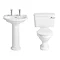 Heritage Belmonte Traditional 4-Piece Bathroom Suite Feature Large Image