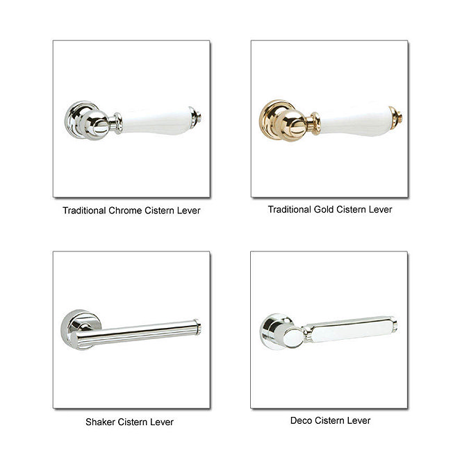 Heritage Belmonte Traditional 4-Piece Bathroom Suite Standard Large Image