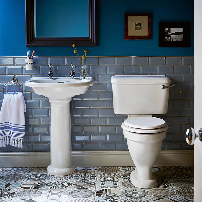 Heritage Belmonte Traditional 4-Piece Bathroom Suite Large Image