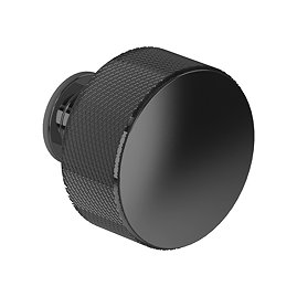 Heritage Black Round Knob 29mm - AHBL110