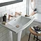 Heritage - Blenheim Basin & Pedestal - Various Tap Hole Options In Bathroom Large Image