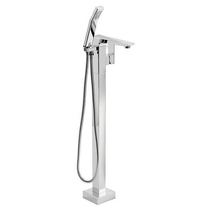 Heritage - Hemsby Floor Standing Bath Shower Mixer - THPC171 Large Image