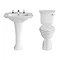 Heritage Blenheim Traditional 4-Piece Bathroom Suite  Standard Large Image