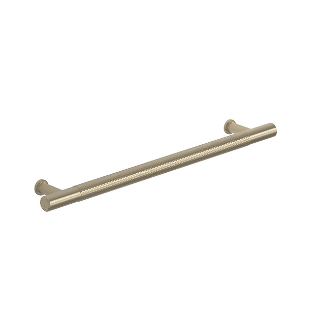 Heritage Brushed Brass Bar Handle 192mm AHBB109 Victorian Plumbing UK