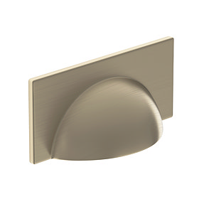 Heritage Brushed Brass Cup Handle 64mm - AHBB105