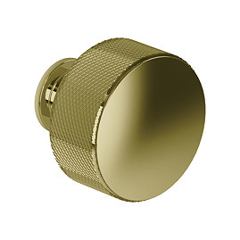 Heritage Brushed Brass Round Knob 29mm - AHBB110