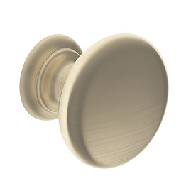 Heritage Brushed Brass Round Knob 38mm - AHBB106