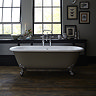 Heritage Buckingham Roll Top Cast Iron Bath (1700x770mm) with Feet Feature Large Image