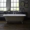 Heritage Buckingham Roll Top Cast Iron Bath (1700x770mm) with Feet Feature Large Image