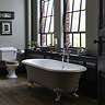 Heritage Buckingham Roll Top Cast Iron Bath (1700x770mm) with Feet Standard Large Image