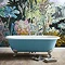 Heritage Buckingham Roll Top Cast Iron Bath (1700x770mm) with Feet  In Bathroom Large Image