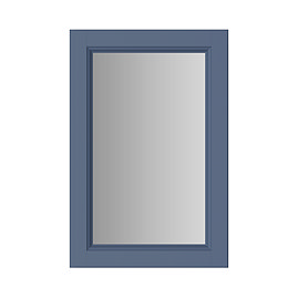 Heritage Caversham 400mm Framed Mirror - Maritime Blue - KMBFM400