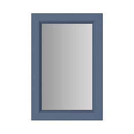 Heritage Caversham 400mm Framed Mirror - Maritime Blue - KMBFM400