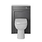 Heritage Caversham 600mm WC Unit Only - Graphite - KGRWCU600