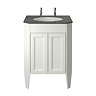 Heritage Caversham Chantilly Freestanding Granley Vanity with Dark Concrete Effect Basin Top