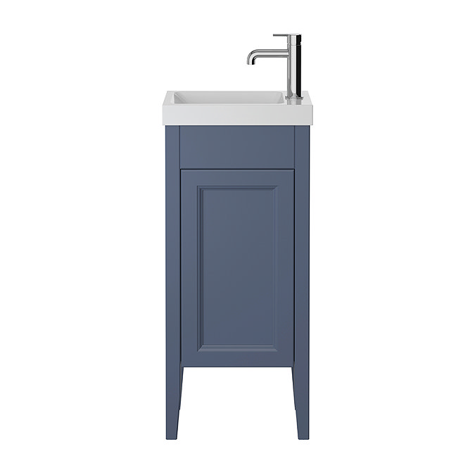 Heritage Caversham Freestanding Cloakroom Vanity Unit - Maritime Blue