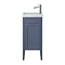 Heritage Caversham Freestanding Cloakroom Vanity Unit - Maritime Blue