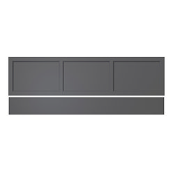 Heritage Caversham Front Bath Panel - Graphite