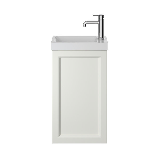 Heritage Caversham Wall Hung Cloakroom Vanity Unit - Chantilly