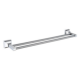 Heritage Chancery Double Towel Rail - Chrome - ACHDTRC Large Image