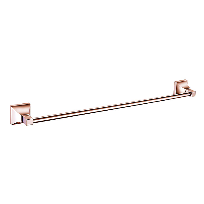 Heritage Chancery Single Towel Rail - Rose Gold - ACHSTRRG Large Image