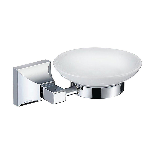 Heritage Chancery Soap Dish & Holder - Chrome - ACHSPDC Large Image