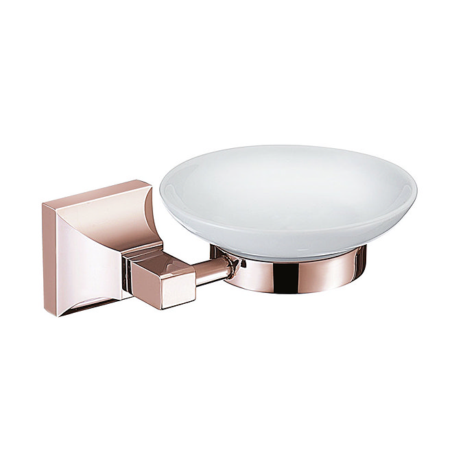 Heritage Chancery Soap Dish - Rose Gold - ACHSPDRG Large Image