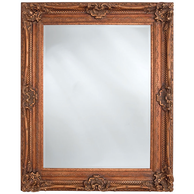 Heritage Chesham Mirror (1300 x 990mm) - Burnished Gold Large Image