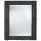 Heritage Chesham Mirror (1300 x 990mm) - Stone Black Large Image