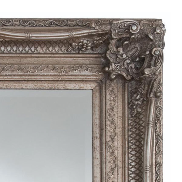 Heritage Chesham Mirror (1300 x 990mm) - Vintage Silver Profile Large Image