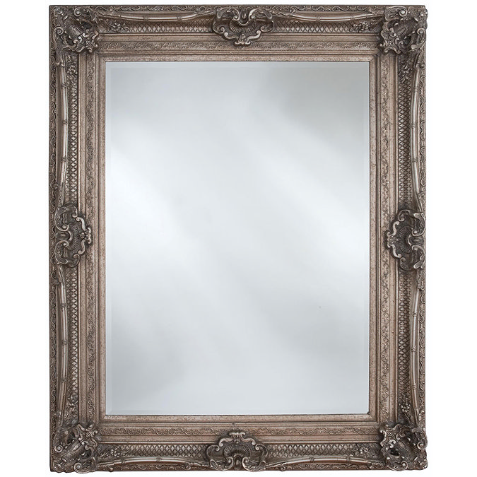 Heritage Chesham Mirror (1300 x 990mm) - Vintage Silver Large Image