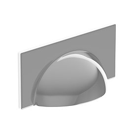 Heritage Chrome Cup Handle 64mm - AHC105