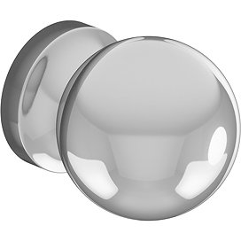 Heritage Chrome Round Knob - AHC20 Large Image