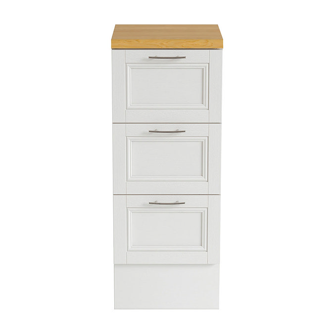 Heritage - Caversham 320mm Drawer Unit with Brushed Stainless Steel Handles - Various Colour Options