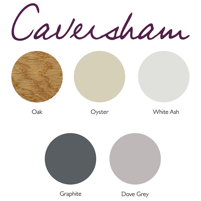 Heritage - Caversham 640mm WC Unit - Various Colour Options  Feature Large Image