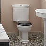 Heritage Claverton Close Coupled WC & Cistern  Profile Large Image