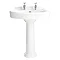 Heritage Claverton Standard Basin & Pedestal Large Image