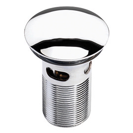 Heritage - Clicker Basin Waste - Slotted - Chrome - THC12 Large Image