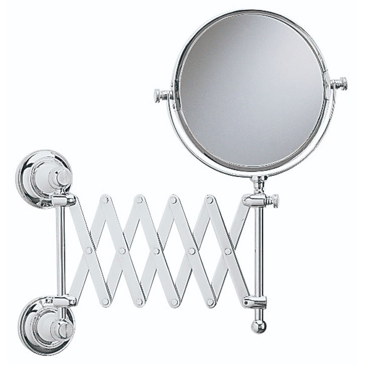 Heritage - Clifton Extendable Mirror - Chrome - ACC16 Large Image