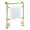 Heritage - Clifton Heated Towel Rail - Antique Gold - AHA73 Large Image